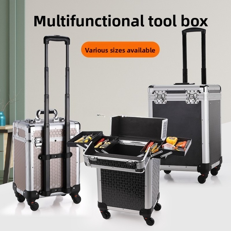Hand Tools Maintenance Workshop - Mehrschichtiger, multifunktionaler Trolley-Werkzeugkasten für die Installation