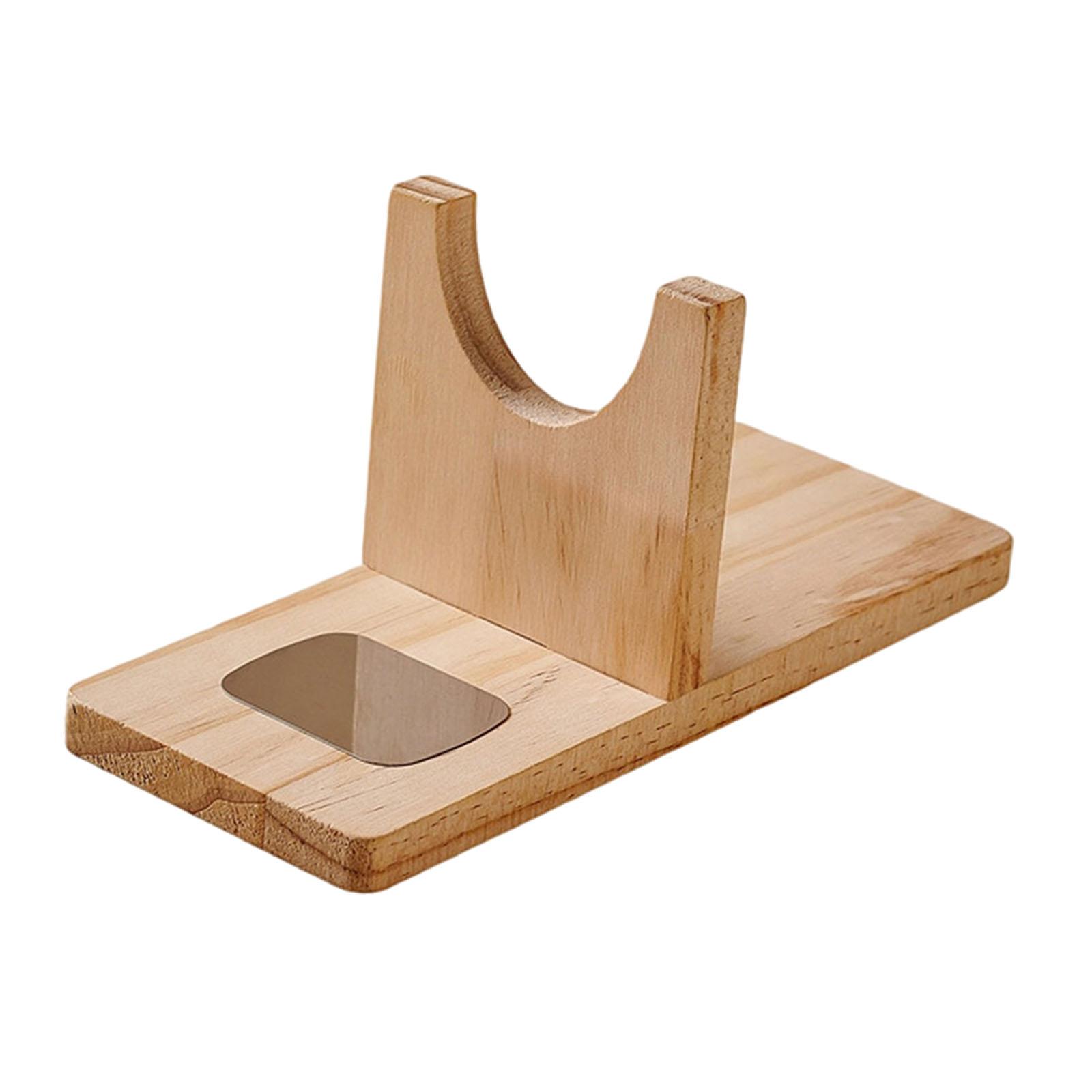 Workshop Tools Shelf - Holz-Heißkleberhalter, Schreibtischzubehör, verhindert Verbrennungen, hält ordentlich,
