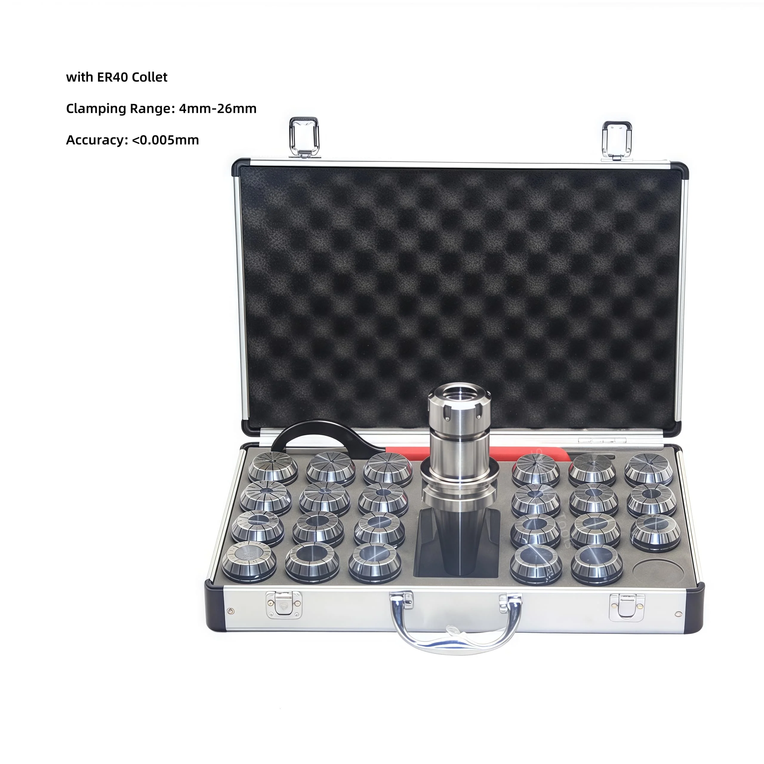 Tools Quality - 2026 Hochwertiges 23-teiliges BT40 ER40 Werkzeughalter-Set