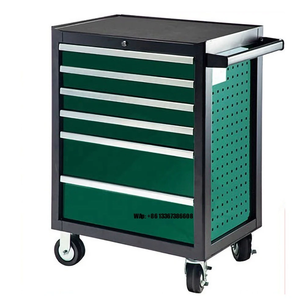 Tools In Metal Workshop - 68-Schubladen Rollender Werkzeugwagen für Werkstatt und