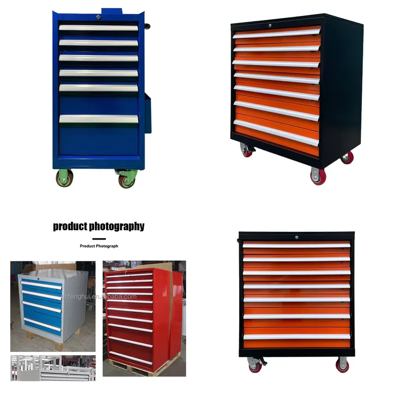 Workshop Garage Tools Manufacturer - Chinesischer Hersteller Werkzeugschrank 7-Schubladen Schwerlast Wasserdicht