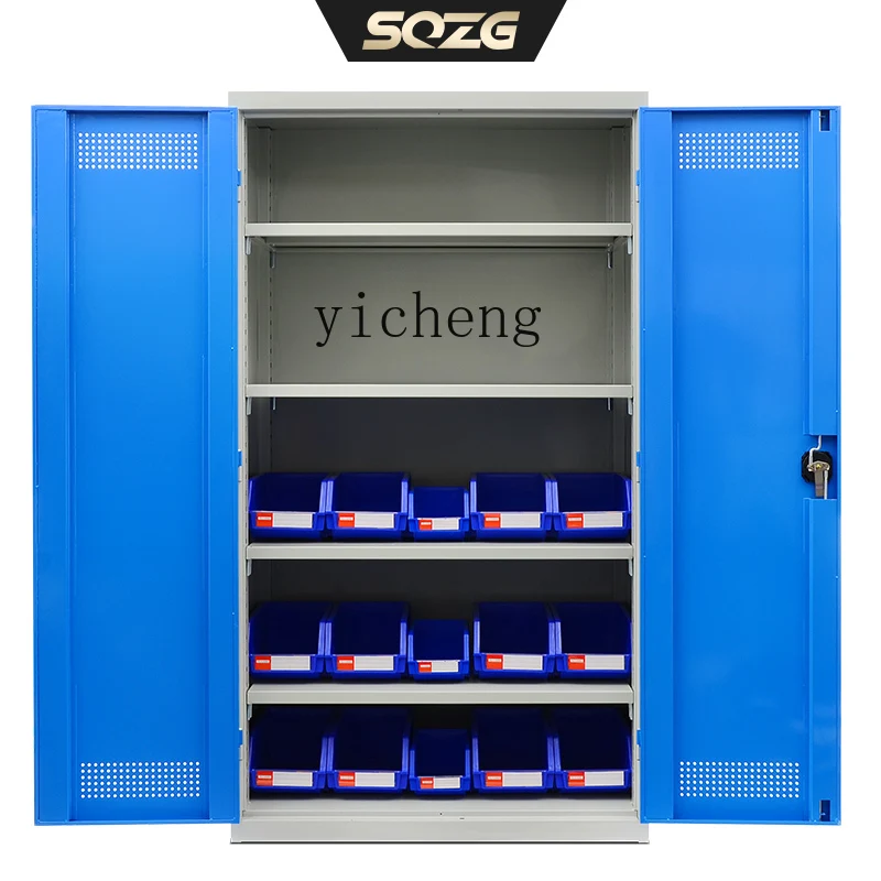 Workshop Tools Shelf - r5.13 Schwerlast-Werkzeugschrank Eisenschrank Aufbewahrungsregal Doppeltüriger Werkstattschrank