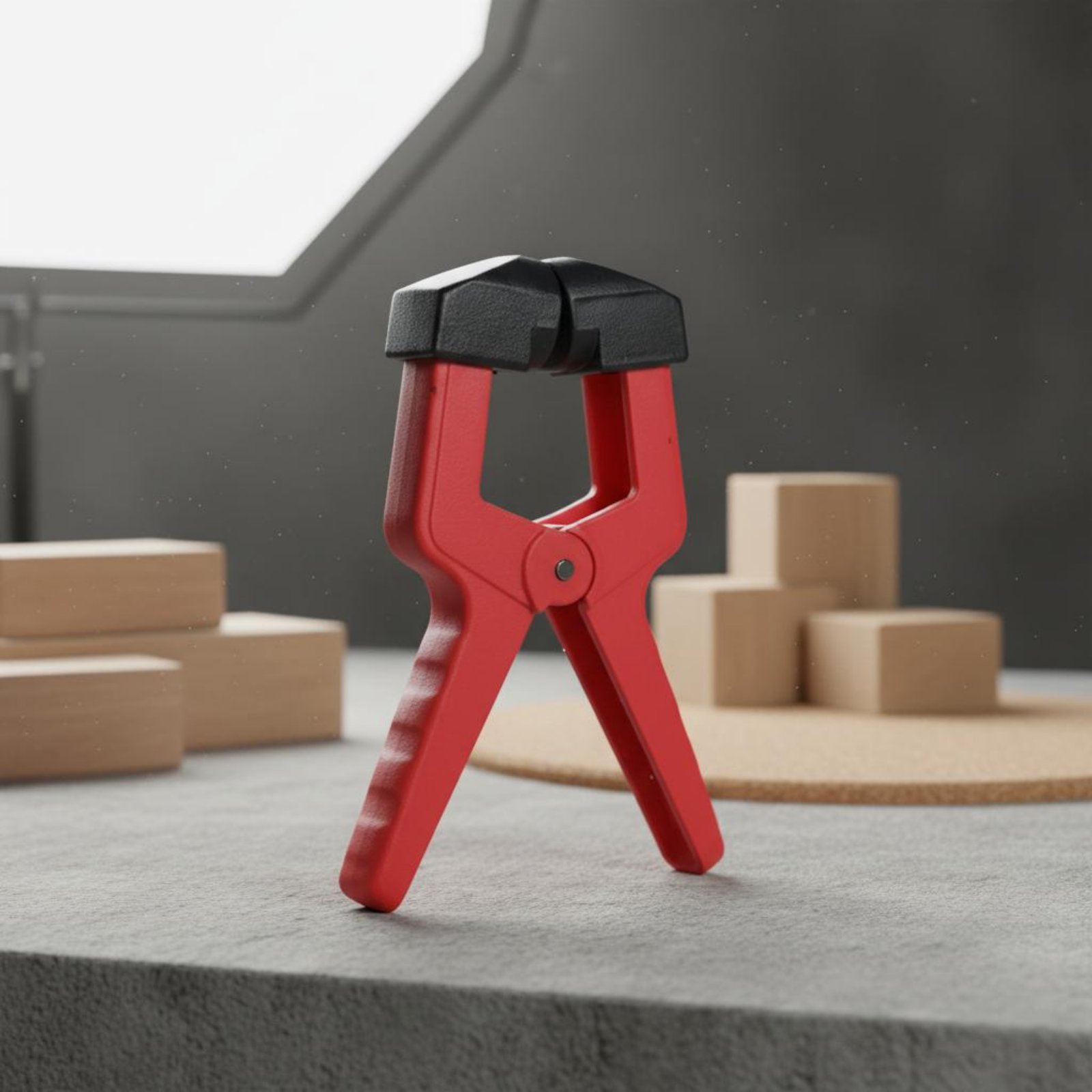 Dreieckige Klemme, rote Kunsts – Hand Tools In Workshop Bewertung und Preis