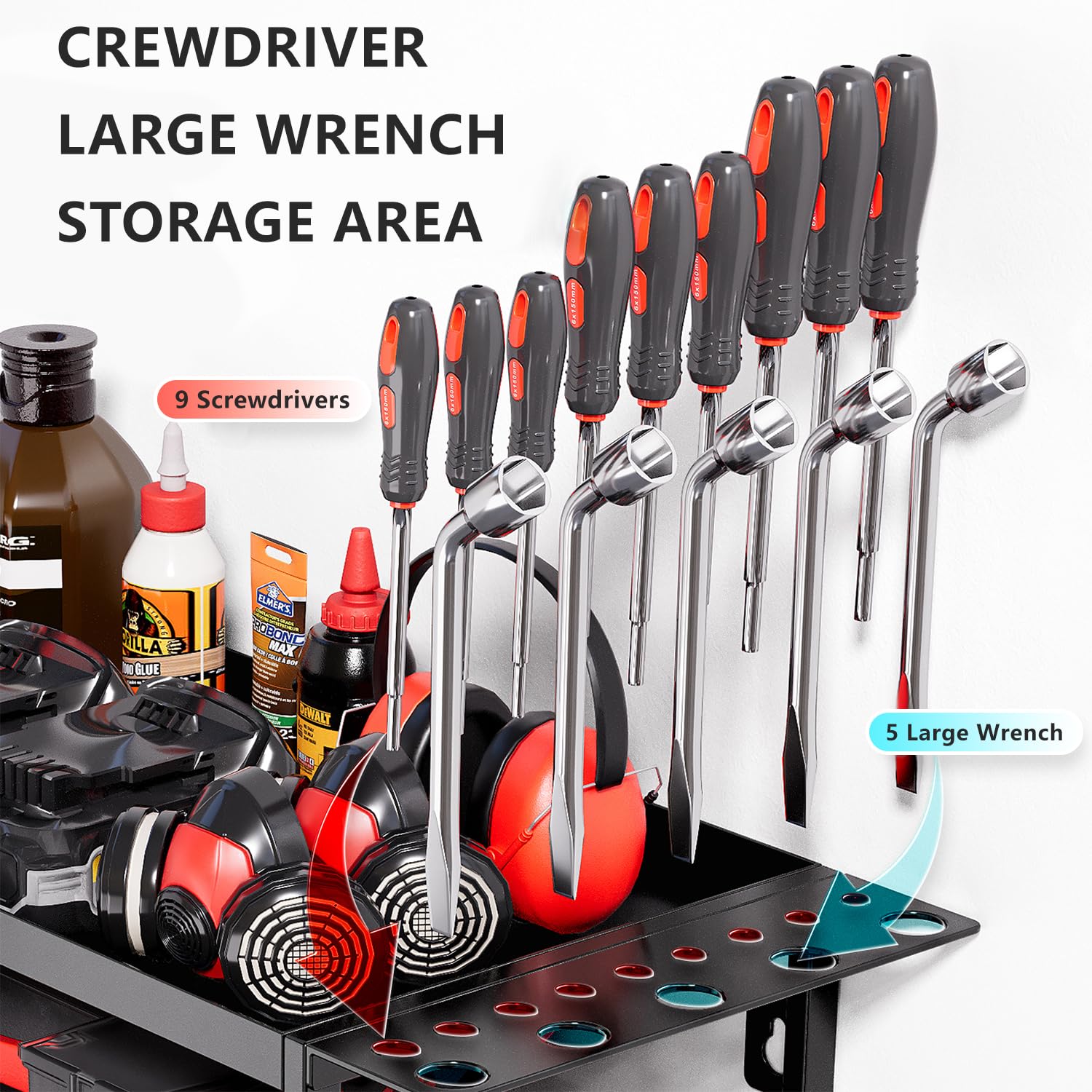 Werkzeughalterung für die Wand – Workshop Tools Shelf Bewertung und Preis
