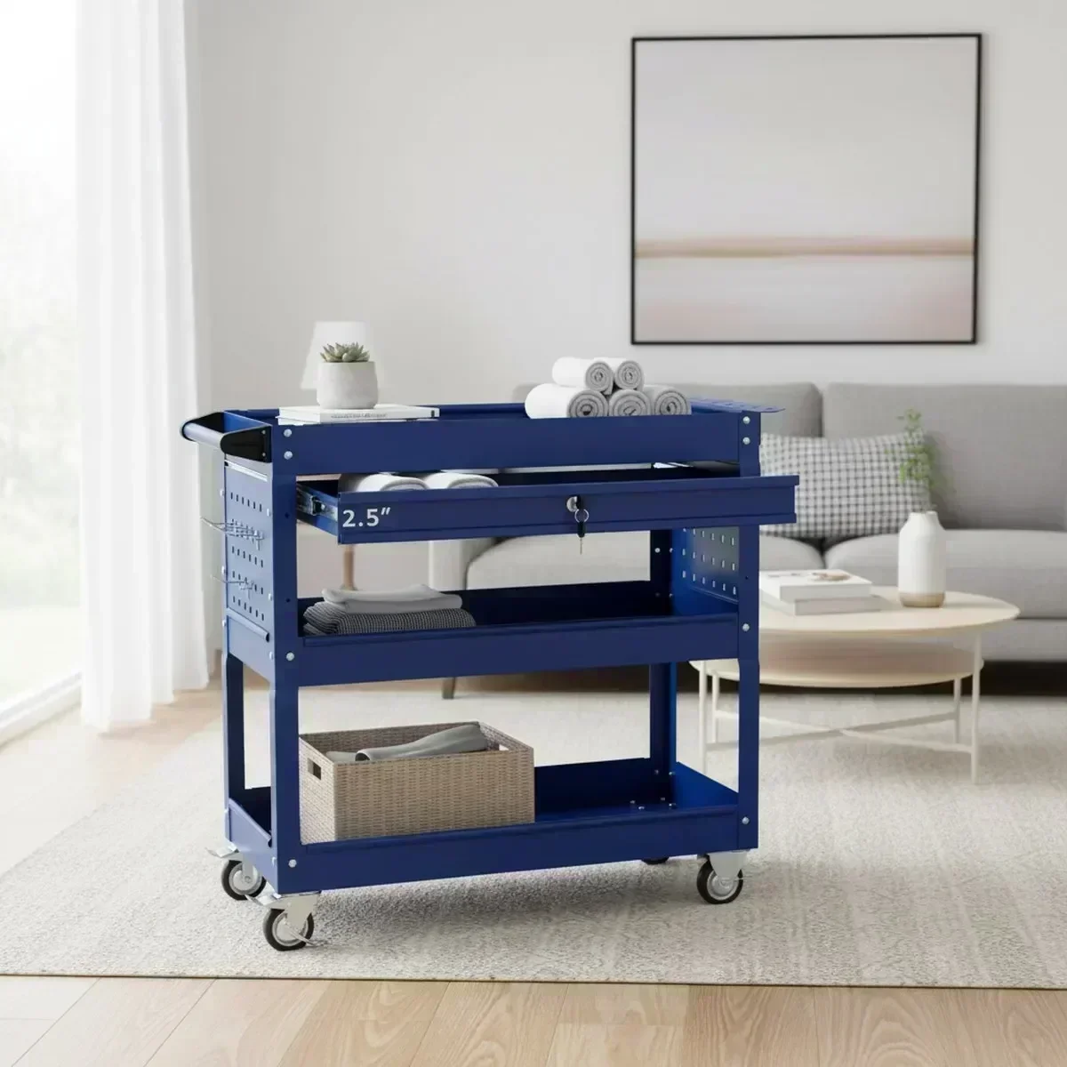 3-Etagen Rollbarer Werkzeugwag – Workshop Tools Shelf Bewertung und Preis