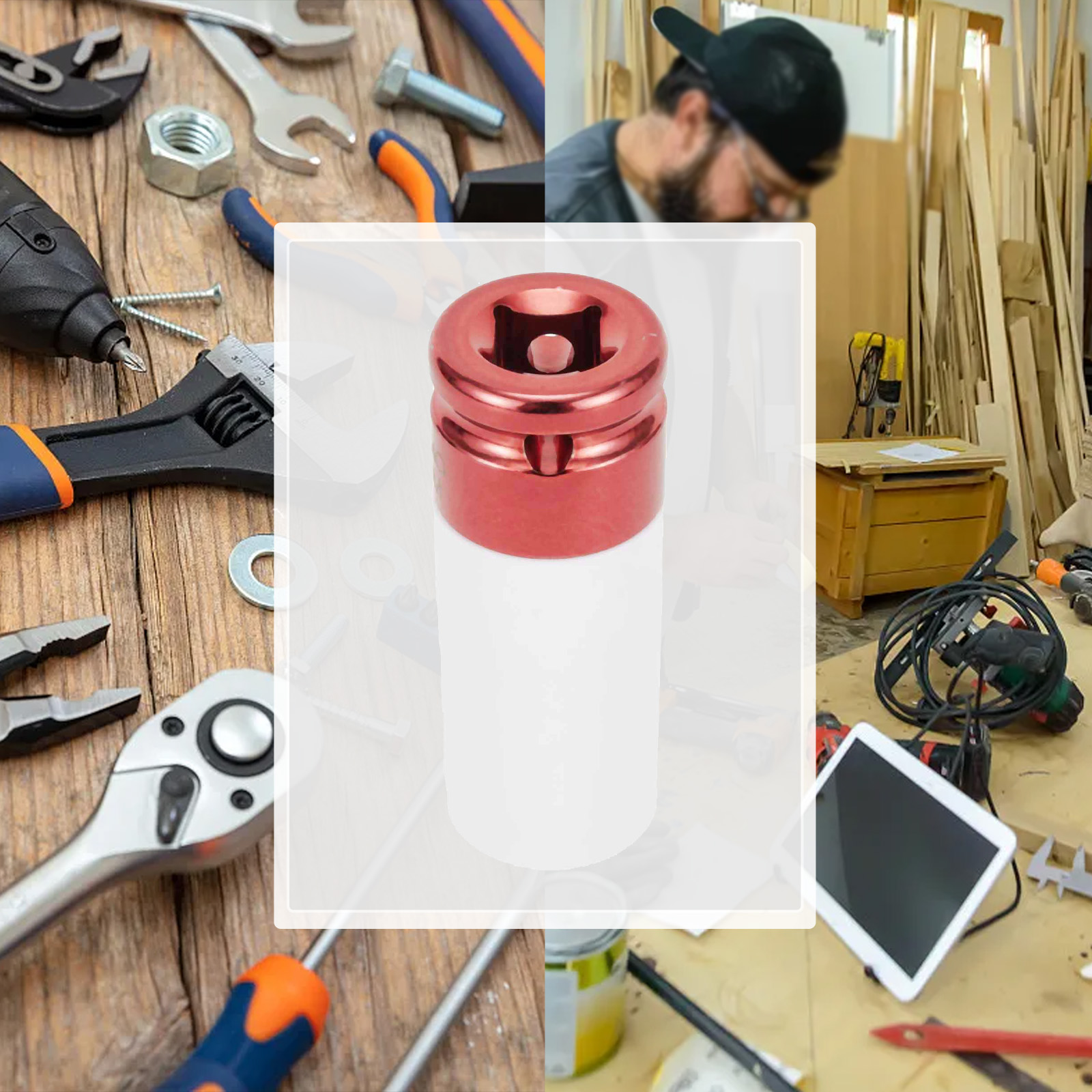 1 Stück Metall-Steckschlüssel  – Hand Tools In Workshop Bewertung und Preis