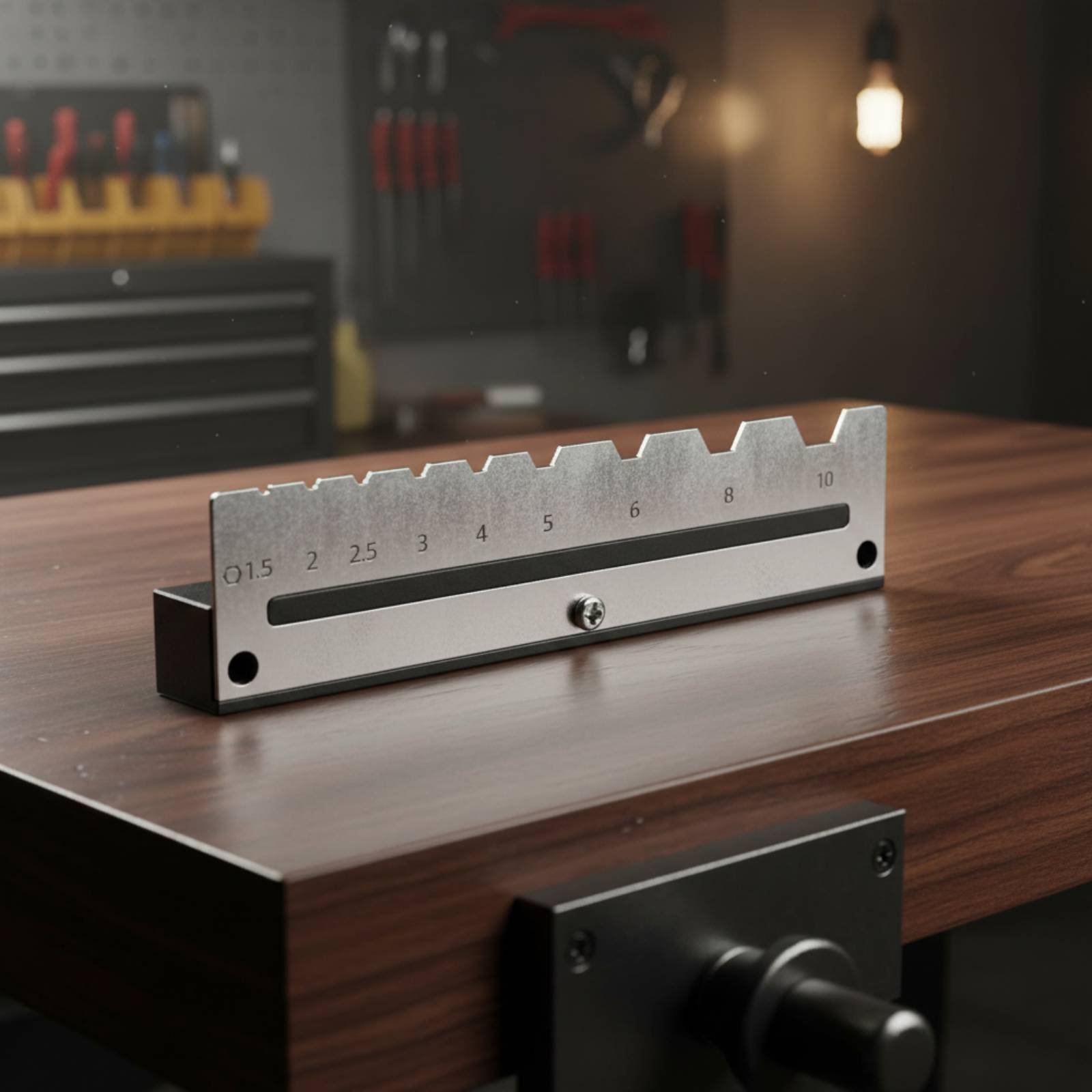 Wandmontierter Sechskantschlüs – Tools In Metal Workshop Bewertung und Preis
