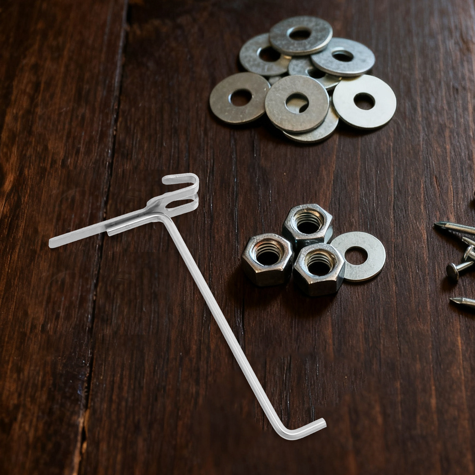 6 Stück Edelstahl-Lochplattenh – Workshop Tools Shelf Bewertung und Preis